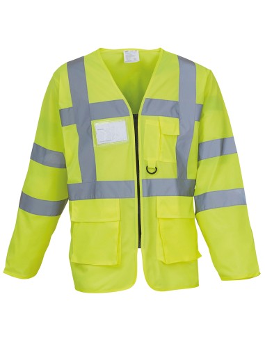 Y-HVJ800-Gilet à manches haute visibilité pour cadre